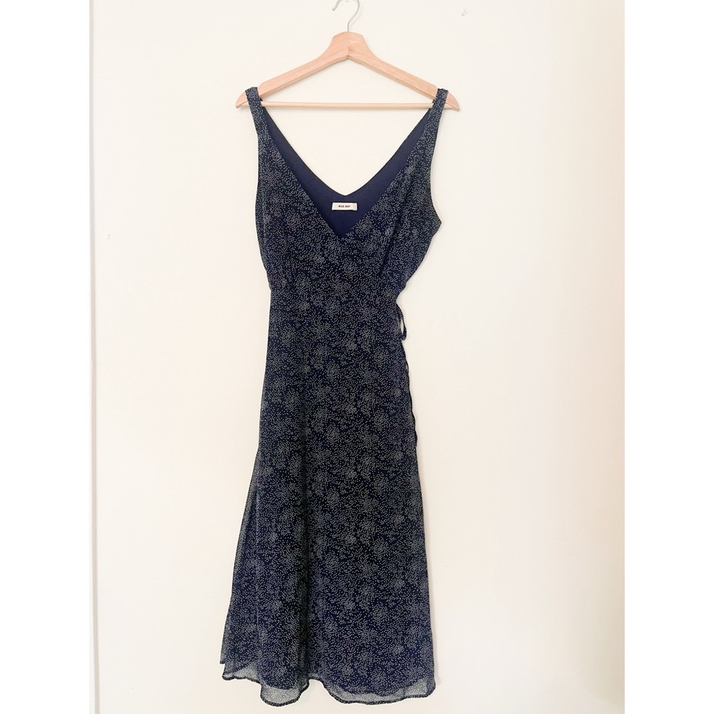 Elegant Navy Blue Women's Dress